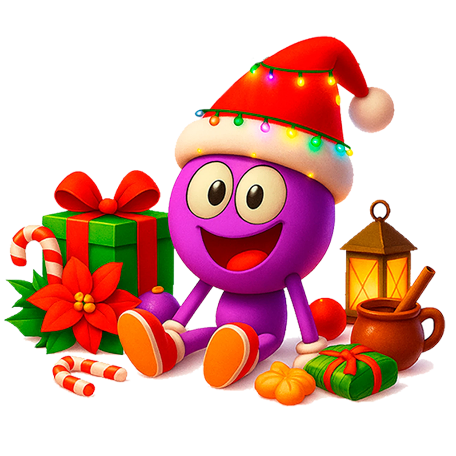 Mascota Club 95 Navidad